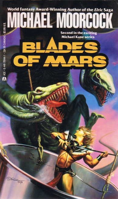 <b><i>  Blades Of Mars</i></b>, 1991, as by M.M., Ace p/b