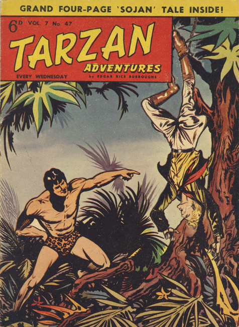 1958 <b><I>Tarzan Adventures</I></b> (<b>Vol. 7  No. 47</b>), ed. M.M.