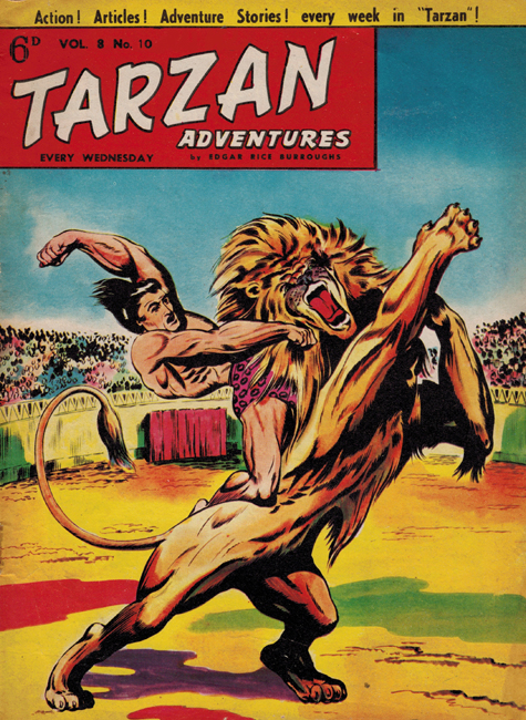 1958 <b><I>Tarzan Adventures</I></b> (<b>Vol. 8  No. 10</b>), ed. M.M.