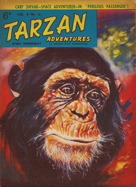 1958 <b><I>Tarzan Adventures</I></b> (<b>Vol. 8  No. 11</b>), ed. M.M.