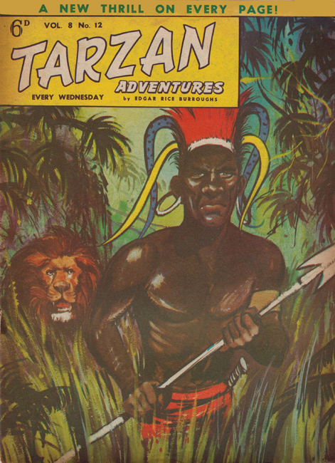 1958 <b><I>Tarzan Adventures</I></b> (<b>Vol. 8  No. 12</b>), ed. M.M.