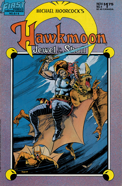 Jewel In The Skull, The (# 4), 1986 comic